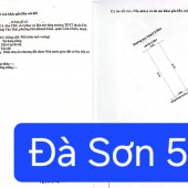 Bán đất MT đường ĐÀ SƠN 5 - Cạnh ĐH Duy Tân